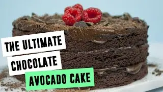The Ultimate Chocolate Avocado Cake | SO VEGAN