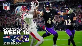 Week 16 2025 - Pats at Baltimore Highlights