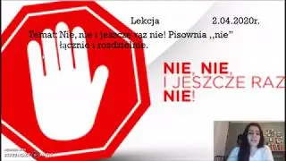 Język polski klasa 4 ,,Nie, nie i jeszcze raz nie!