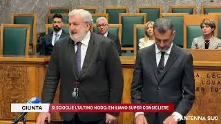 16 GENNAIO 2026 - GIUNTA, SI SCIOGLIE L'ULTIMO NODO: EMILIANO SUPER CONSIGLIERE - AGGIORNAMENTO