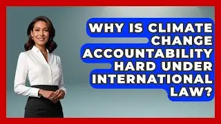 Why Is Climate Change Accountability Hard Under International Law? - Moral Politics Experts