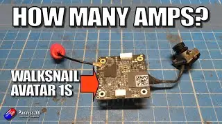 Какой ток и мощность потребляет устройство Walksnail AVATAR 1s?