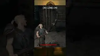 I was just trying to run! 1 vs.1 Mistfall Hunter [Playtest]  #noob #gaming #hammer #playtest