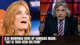 Ilse Warringa boos op Vandaag Inside: &ldquo;Dat is toch geen cultuur!&rdquo;