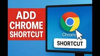 how to add chrome shortcut on desktop 🖥️📎