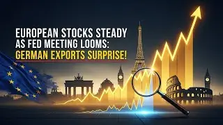 European Stocks Steady as Fed Meeting Looms: German Exports Surprise!