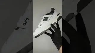 New Balance 550 White Grey Dark Grey - BB550WTG - @sneakersadm - #Shorts #NewBalance #NewBalance550