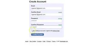 Backpage How to create a account