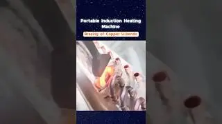 Radiator U-Type Copper Elbow Welding #brazing #welding #hvac #trend