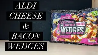 *NEW* ALDI Cheese & Bacon Loaded Wedges Review , Aldi Food Review