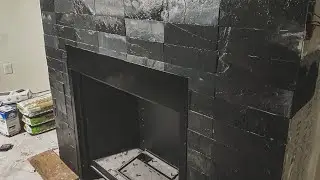 DIY Slate Fireplace - Why is it so hard to find reliable trades these days?