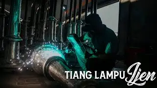 FABRIKASI TIANG LAMPU PEDESTRIAN  ▪︎  IJEN MALANG  ▪︎  BY PUTRA SARI LOGAM