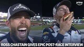 Ross Chastain Gives A Must-Watch Interview After Comeback Win In Charlotte | NASCAR on Prime