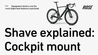 Shave explained: Cockpit mount