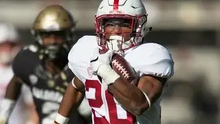 Bryce Love (Stanford RB) vs North Carolina 2016