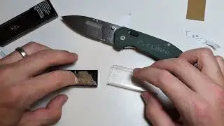 Многоцелевой складной нож EDC FLISSA со сменным лезвием