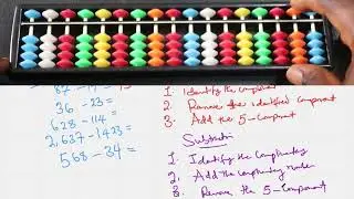 LESSON 5: Subtraction of 5-Complimentary Numbers (5 component)