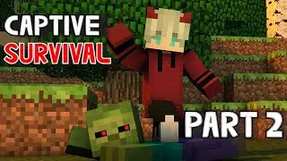 Minecraft Captive Survival - Getting Better Equipment !! ( Part 2 )