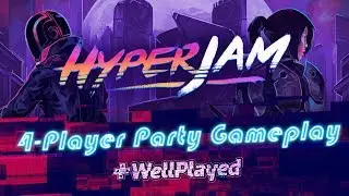 Hyper Jam 4-Player Party Gameplay