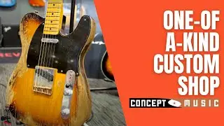 ONE-OF-A-KIND Masterbuilt '50s Tele | Concept Music