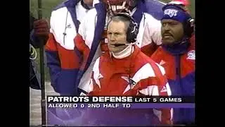 1/1/1995   New England Patriots  at  Cleveland Browns   AFC Wild Card Playoff
