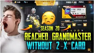 REACHED GRANDMASTER WITHOUT 2X CARD || SEASON 20 GRANDMASTER PLAYER || TGB SPEED