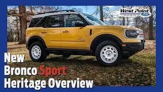 2023 Bronco Sport Heritage Limited Edition Overview