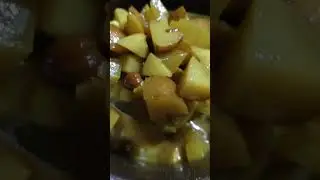 Potato Squash Lauki Sabji. #shorts