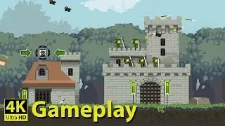 Fluffy Horde - 4K GAMEPLAY [2D Real Time Strategy Game]