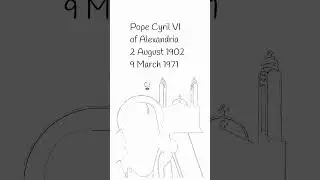 Pope Cyril (Kyrillos) VI #coptic #shorts  #orthodoxy