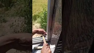 Sliding window installation|how to install sliding window