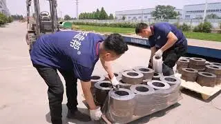 Molded Pallet Water Soaking Test / Presswood Pallet with 1.7 tons dynamic loading capacity