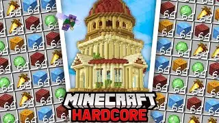 I Built MEGA FARMS in Minecraft Hardcore