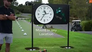 New Zealand Made Outdoor Clock (GPS) - at Wairakei Golf + Sanctuary by Paceracer
