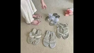 flexible soft 2022 summer new fairy style set-toe sandals and flats