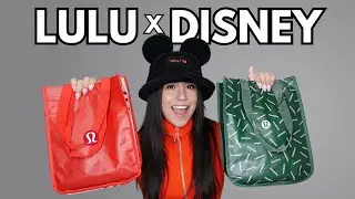 LULULEMON X DISNEY COLLABORATION TRY ON HAUL