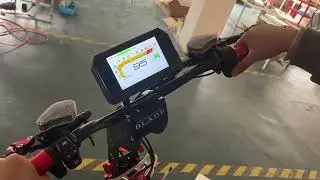 Geofought F8 72v 15000w racing  electric scooter 150amp controller qs motor
