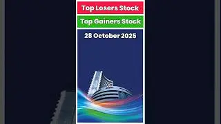 top gainers🟢and losers stock🔴 stock market me top gainers and losers 🔥 #gainers #Losers