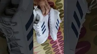 Adidas white shoes