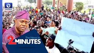 The Polytechnic Ibadan Students Protest Renaming Of School | Two Minutes News Update