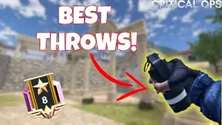 The BEST Smoke Grenade Throws on VILLAGE - Critical Ops Tips and Tricks