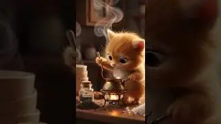 ✨Tiny chai master at work 🫖🐾💛 #ChaiTimeMagic #ytshorts #shots