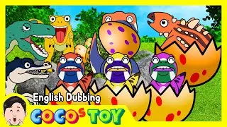 50minㅣEn DubbingㅣA collection of stories about cute eggsㅣdinosaurs for kids, baby T-rexㅣCoCosToy