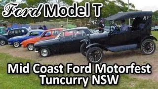 Ford Model T at Mid Coast Ford Motorfest 2014, Tuncurry NSW