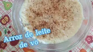 Como Fazer Arroz de Leite com Gemada  O legítimo da minha infância 