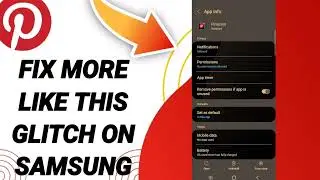 How To Fix More Like This Glitch On Samsung On Pinterest App