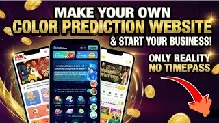 How to make new colour website | Khud ka colour prediction game kaise banyea | 7307965384 whatsapp🌪️