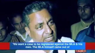 Cong MLA, aides thrash commuters