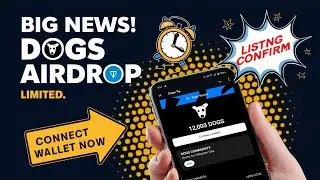 Dogs airdrop wallet connect tutorial | dogs connect wallet and claim | Dogs airdrop tutorial