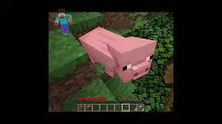 MINECRAFT BUT PIGS DROP OP ITEM #shorts